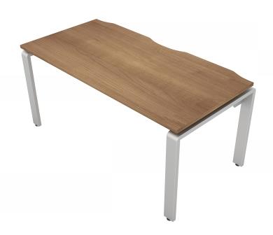 Aura rectangular single desk
