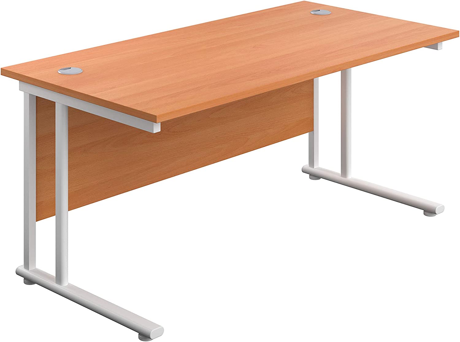 Start twin upright cantilever frame desks. 600/800mm depths
