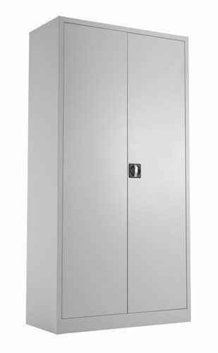 Budget steel double door cupboard. 1790mm high