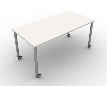 Mobili Axis rectangular mobile general purpose table