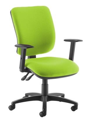 Stance 2-lever operator chair with height adjustable arms