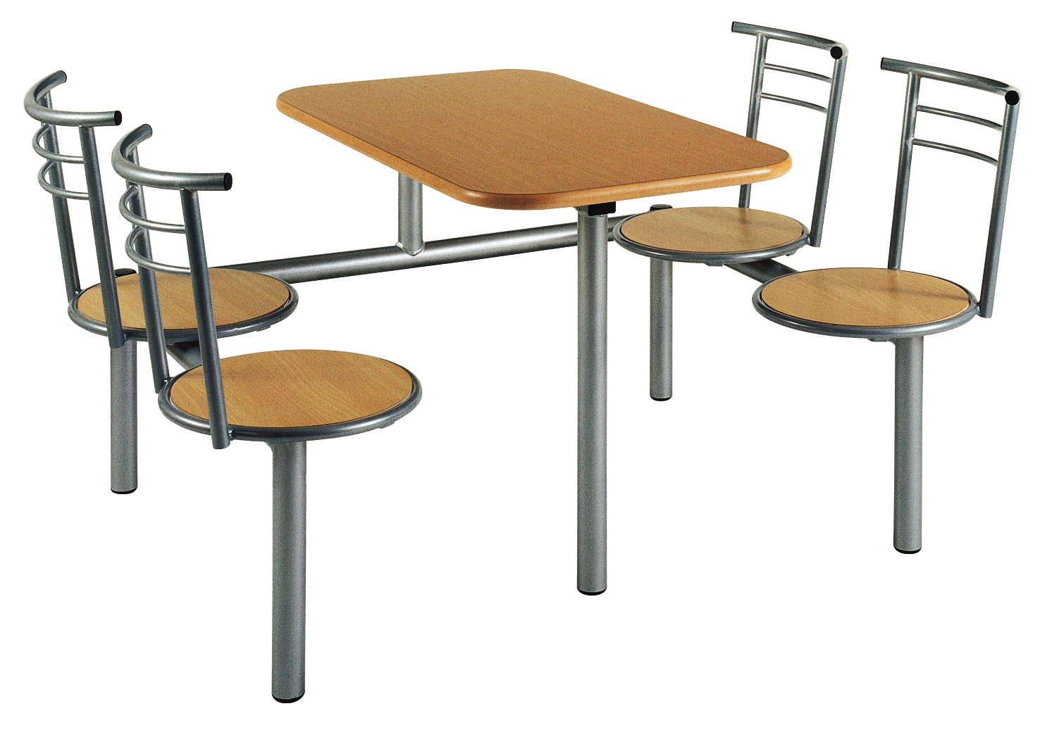 Fixed seating fast food table (CU24)