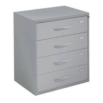 Medical records storage cabinet for Lloyd George and A4 media