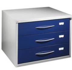 Optometry filing cabinet for storage of  6