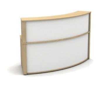 Mobili 90 degree high outer curve reception counter
