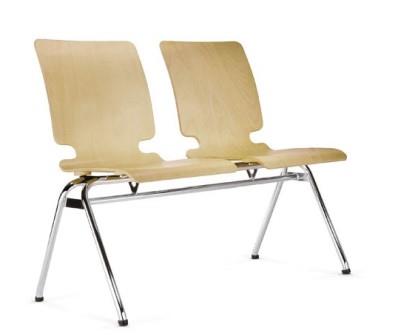 Axo beam plywood seating without armrests