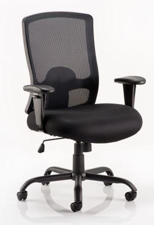 Pont mesh back heavy duty wide seat task operator chair