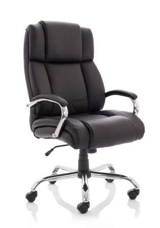 Trent heavy duty soft bonded leather chair