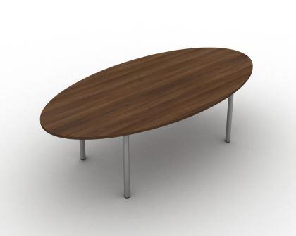 Mobili axis oval meeting table