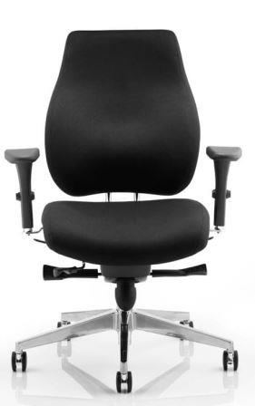 Chiro Plus 24 hour medium back fabric task chair