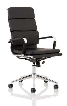 Harper high back task chair in bonded leather