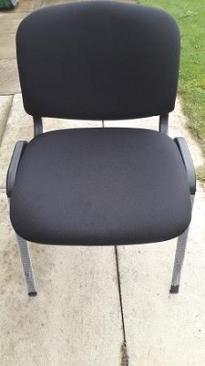 Soul cushioned seat and back 4-leg side chair
