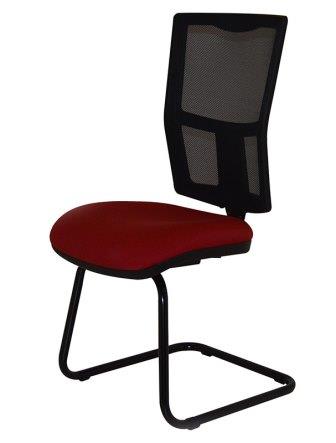 Sprint high mesh back cantilever frame visitor chair
