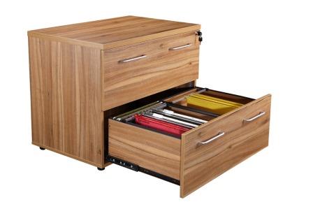 Endurance executive 2-drawer side filing cabinet