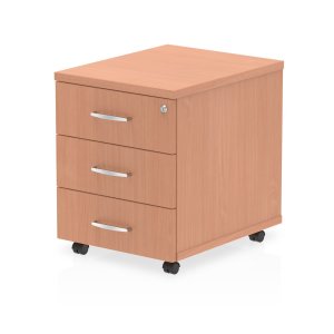 Budget low height 2 and 3-drawer mobile pedestals