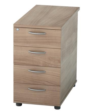 Satellite desk high 3 and 4-drawer pedestals 600 and 800mm deep